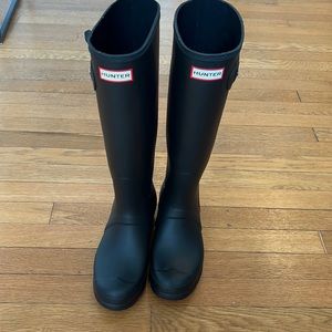 Hunter rain boots